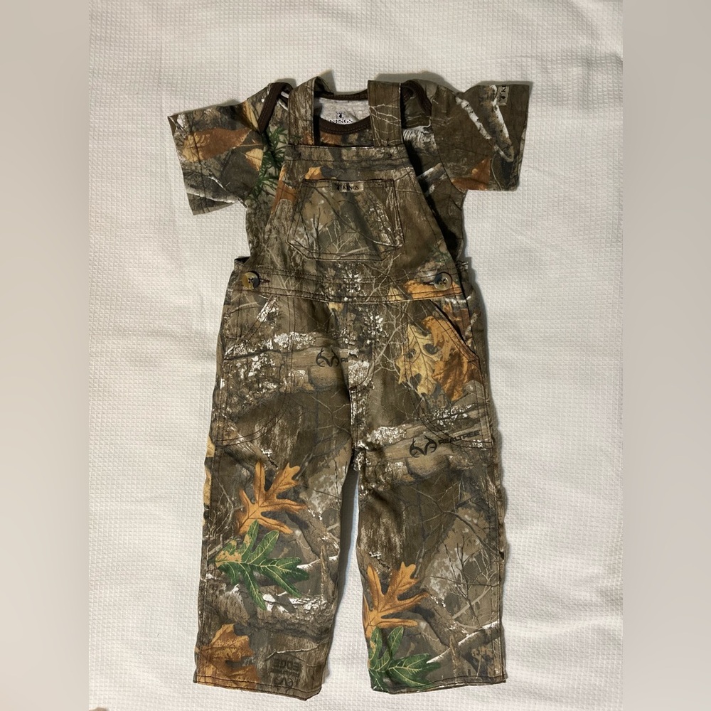 Realtree Kings Camo overall set 24M